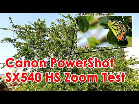 Canon PowerShot SX540 HS Zoom Test superzoom with 50X optical zooming