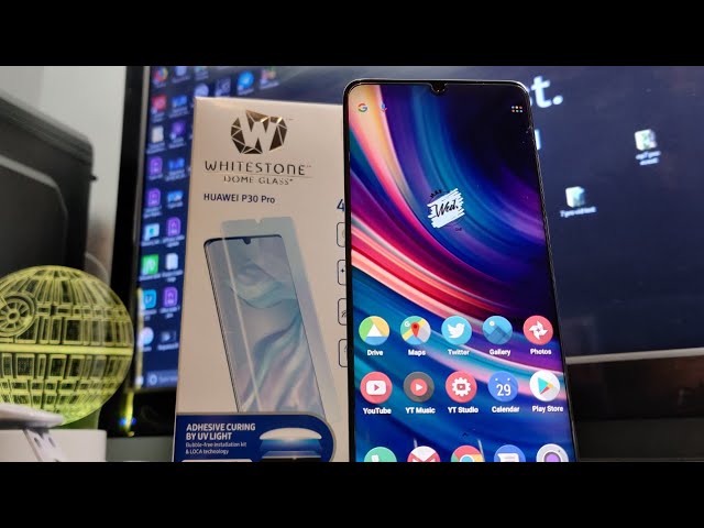 Best Tempered Glass for Huawei P30 Pro - Whitestone Dome Installation \u0026  Review - YouTube