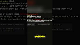 PHP Routing: Méthodes GET, POST, PUT et Contrôleurs MVC #shorts