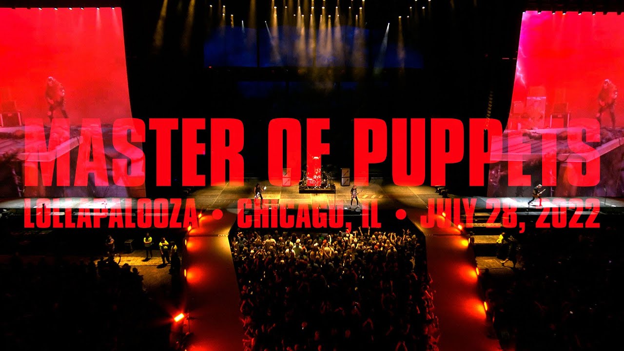 Metallica Master of Puppets (Chicago, IL - July 28, 2022)