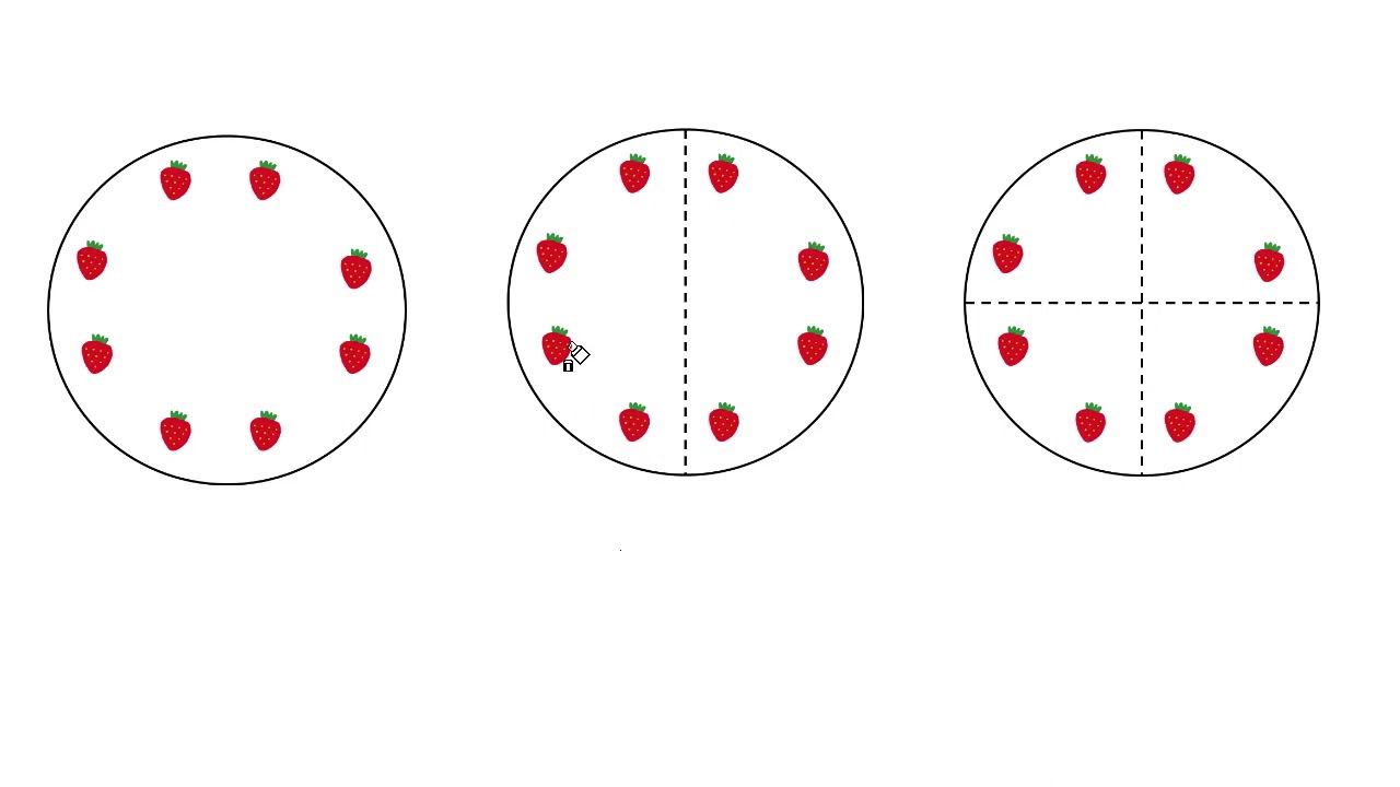 【小２ 算数（さんすう）】分数（ぶんすう）①
