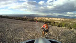 Mountain Biking the Ribbon above Grand Junction, 6/8/2011