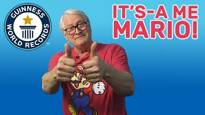 Charles Martinet: It's-A Me, Mario! - Guinness Wor...
