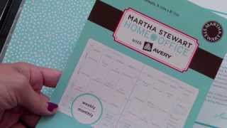 Calendar Insert review Martha Stewart by Avery