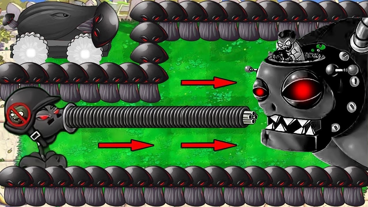 Doom GATLING X Doom Cannon Shroom Attack Doom Dr.Zomboss Giga - Plants vs Zombies Hack