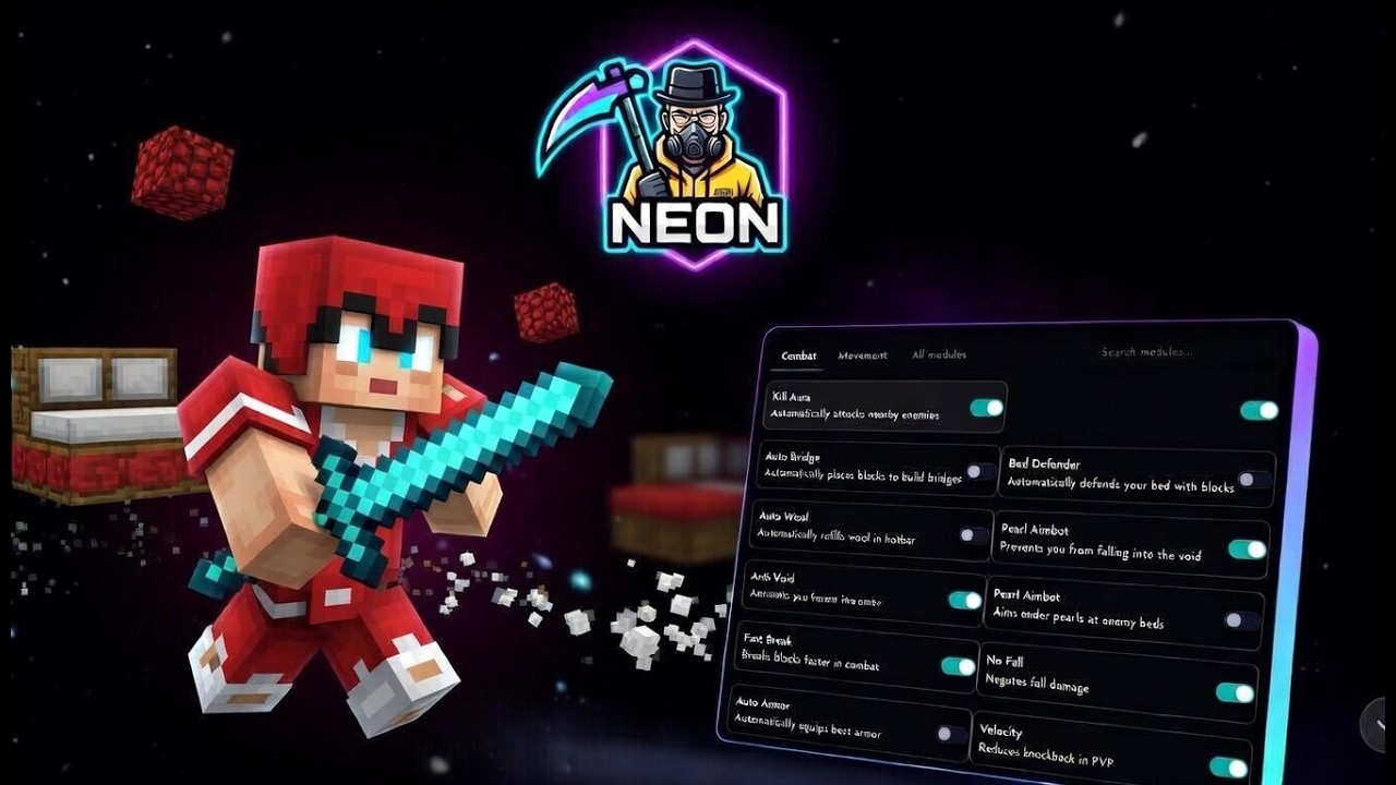 NEW BEST GHOST CLIENT FOR MINECRAFT CRYSTAL PVP AND SWORD PVP GAMEPLAY ...