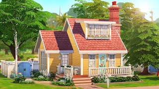 NURSE'S TINY HOUSE  | The Sims 4 Speed Build