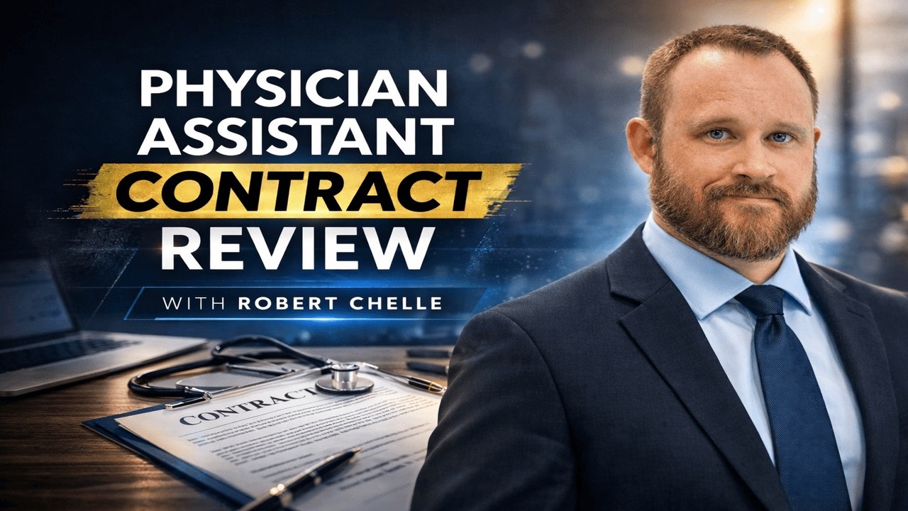 Physician Assistant Contract Review | Attorney Explains Employment Agreement Terms