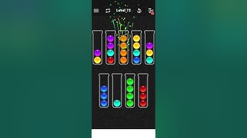 Ball Sort Color Water Puzzle Level 71-80 Walkthrough Solution iOS/Android