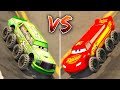 Lightning Mcqueen with BTR wheels VS Chick Hicks with BTR wheels - which is best?