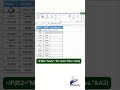 Add Mr. and Miss. Before Name in Excel | Easy Formula #Excel #ExcelShorts #ExcelTricks #ediary