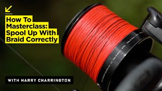 How To Correctly Spool Up Braided Main Line | Carp Fishing Tricks and Tips 2020