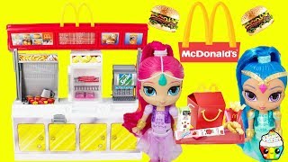 shimmer shine mcdonalds accident lol custom donut qt visits doctor unicorn