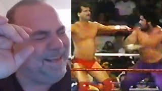 Mario Mancini on Wrestling Haku