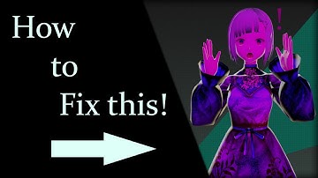 MMD To Blender: How to fix purple model problem