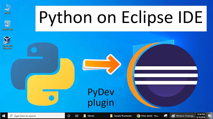 How to Run Python project in Eclipse IDE 2020-09 with PyDev Plugin
