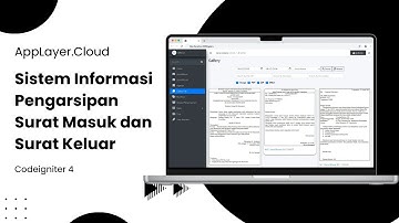Demo Klasifikasi - Sistem Informasi Pengarsipan Surat PHP Codeigniter 4 & MySQL [ SIPAS21v5 ]