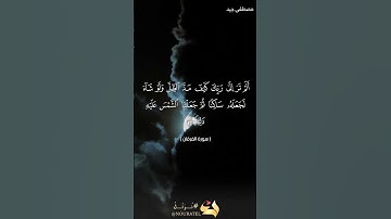آيات بينات من سورة الفرقان للقارئ مصطفى جيد #islam #قرآن #quran #islamic