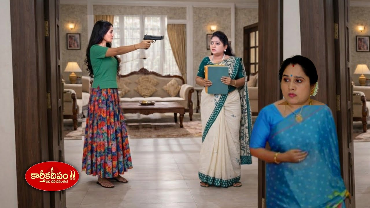 Karthika Deepam Serial  Reviewడాక్టర్ని బెదిరిస్తున్న జోష్నా ని చూసి  నిజాలు తెలుసుకున్న సుమిత్ర