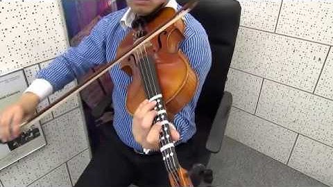 A Tune A Day for viola Book III Chapter II On the G string No  3