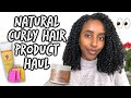 NATURAL CURLY HAIR PRODUCT HAUL (yay new products!) | CURLSMAS DAY 4 | Lydia Tefera