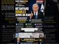 Israeli P.M. Netanyahu says Israel remains committed preventing Iran from developing nuclear weapons