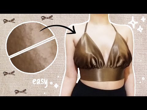 Wow 💥 Very Easy Bra Sewing in All Sizes - No Pattern! Sewing Tips and Tricks.