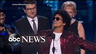 Kendrick Lamar, Bruno Mars win big at 2018 Grammys