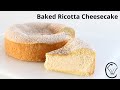 Baked Ricotta Cheesecake Pasticceria Papa café Copycat Recipe but BETTER! My version is SOOOO Close!