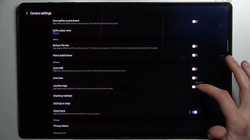 How to Allow Camera Location Tags in SAMSUNG Galaxy Tab S8 Ultra – Find Location Feature