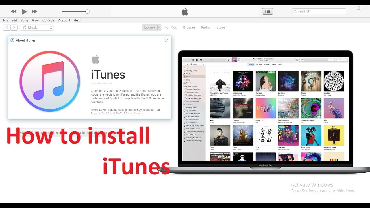 can you download itunes on a pc