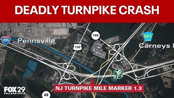4 killed in NJ Turnpike crash in Carneys Point Township