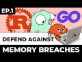 Defending against memory breaches exploring rust and gos safety mechanisms
