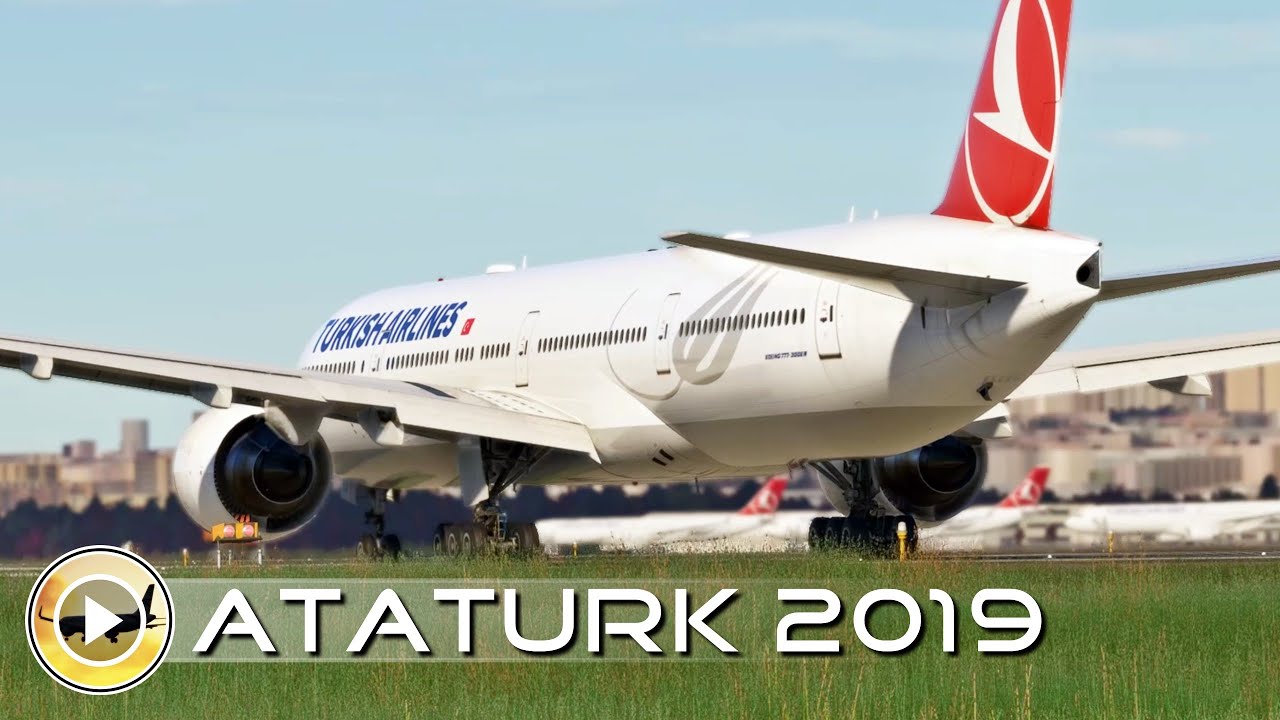 Istanbul Ataturk Airport [2019] | Flight Simulator Plane Spotting