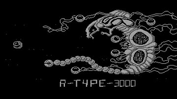 R Type Rtype Boss 3000 game demo ATARI 8BIT XL XE 400 600 800