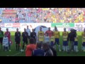 Nástup před zápasem Teplice vs. Plzeň ⚽