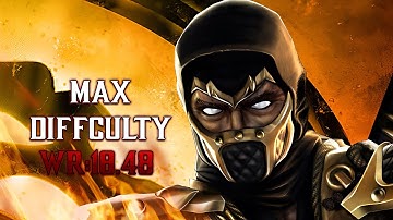 Mortal Kombat Deception: Arcade Mode Speedrun Scorpion Max (World Record)