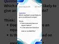 SAT Math Data Analysis #35 Random Sampling