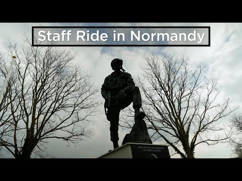 Staff Ride in Normandy