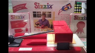 Sizzix Orginal Red Die Cutting Machine-Review-Blast from the Past