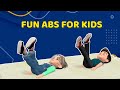 Super fun abs exercises for kids