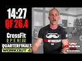 2026 CrossFit Games QuarterFinals Workout 4 Row Grace Row Strict HSPU S 14 27 M45 49