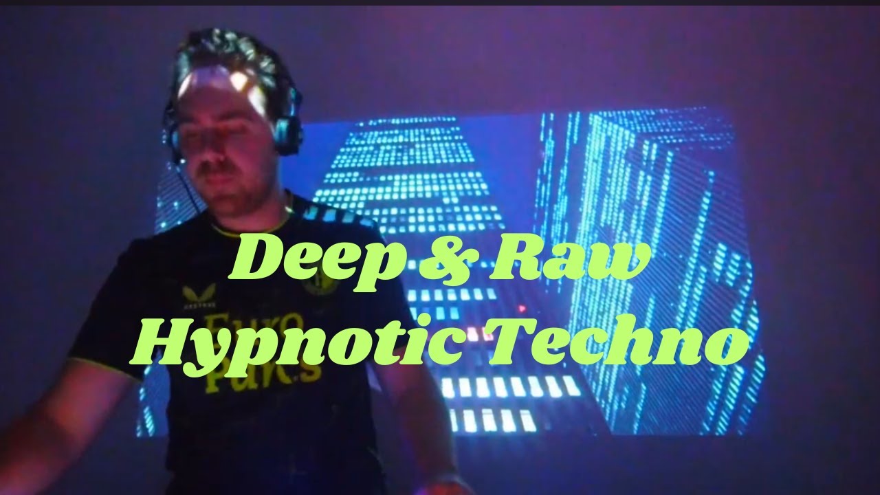 Techno Set | Deep & Raw Techno Grooves | DJ BL3NDER