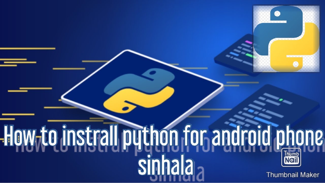 How to instrall python for android phone - YouTube