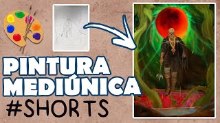 Exu Caveira na Umbanda (Pictopsicografia | Pintura Mediúnica) | #Shorts