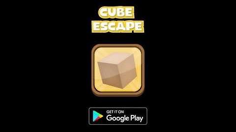 Cube Escape (Official Trailer) - Google Play Game