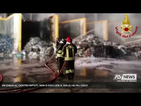 INCENDIO AL CENTRO RIFIUTI, NON SI ESCLUDE IL DOLO | 10/04/2023