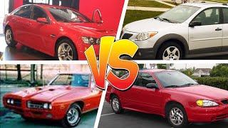 Full List Of Pontiac Models 🌏