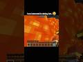 I was interested in mining but.. || Minecraft #shorts