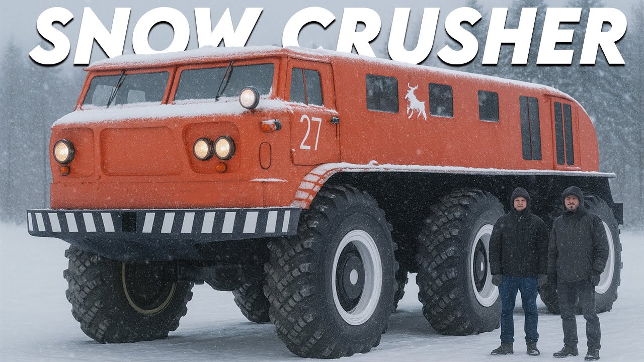 10 Biggest Snow Crushing Off Road Machines